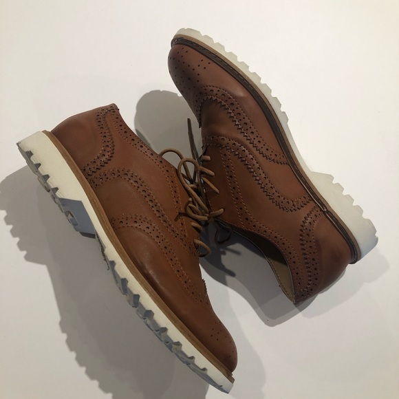 Reaction kenneth cole Oxford Size 4 Youth Cognac - Picture 6 of 8